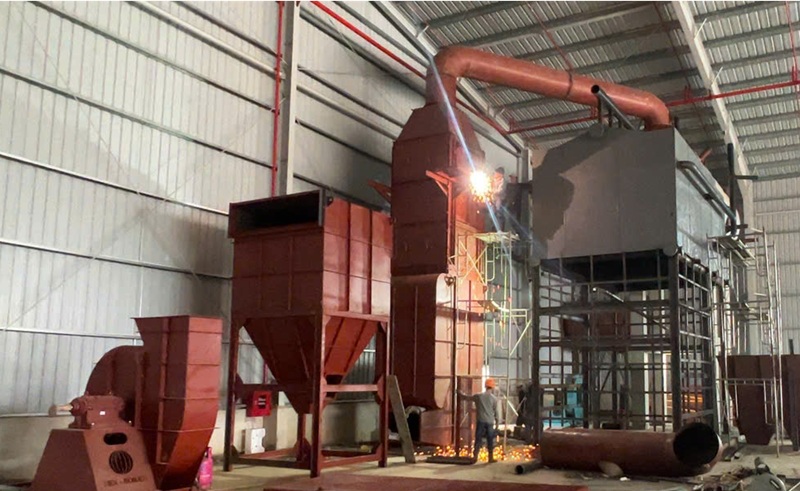 lắp đặt hệ thống xử lý khí thải