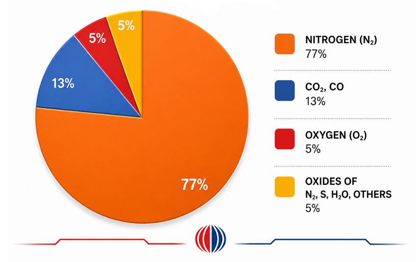 thành phần khí thải lò hơi