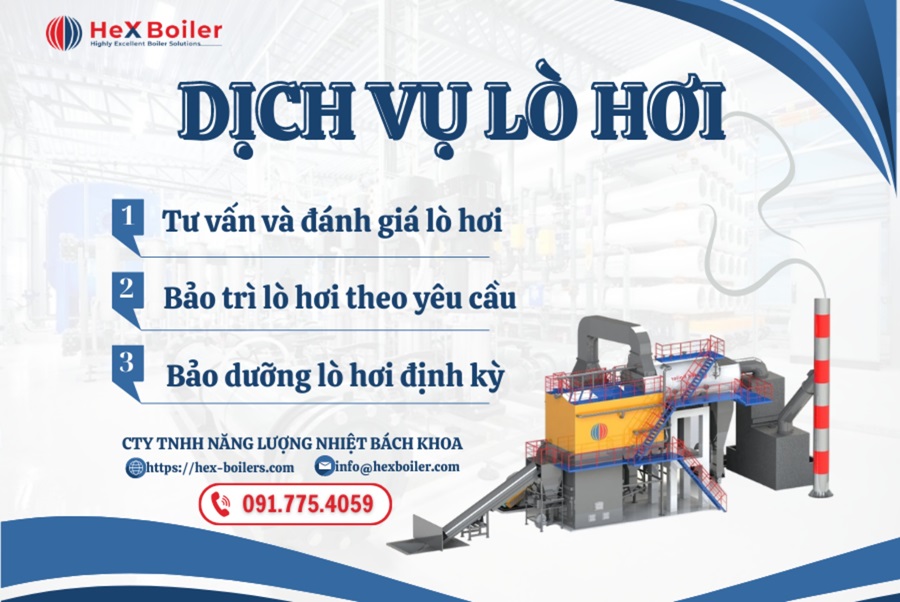 Bảo dưỡng lò hơi