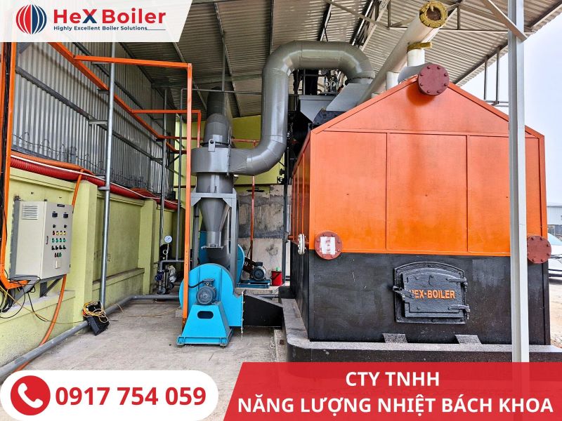 Bước 1 kiểm tra hệ thống lò hơi