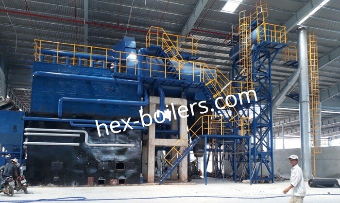 Hệ thống lò hơi có sử dụng bộ hâm nước