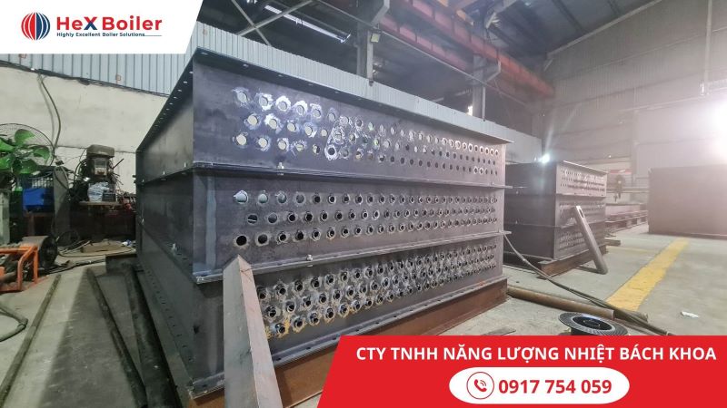 Chế tạo bộ trao đổi nhiệt từ ống nhôm phi 27