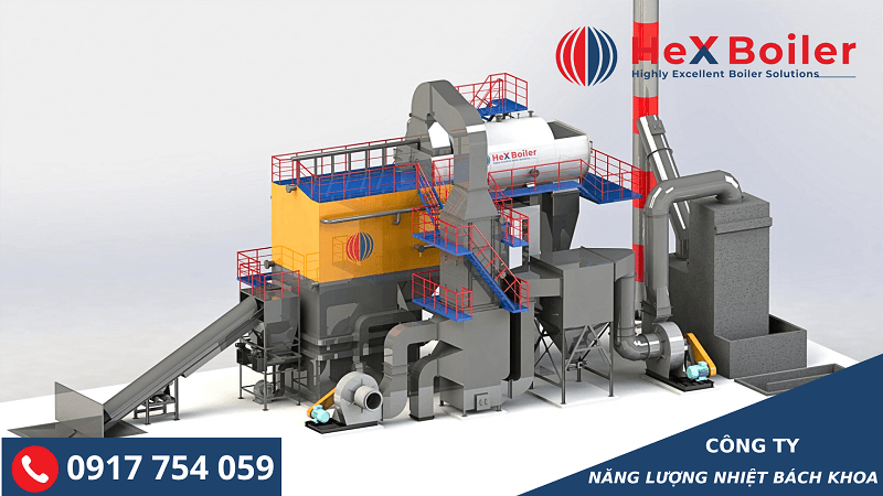 Áp dụng công nghệ <a href='https://hex-boilers.com/'>lò hơi</a> vào hệ thống sấy sắn