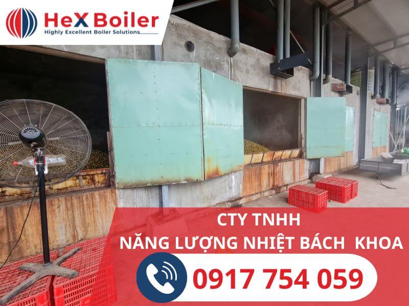 Hệ thống sấy cau khô