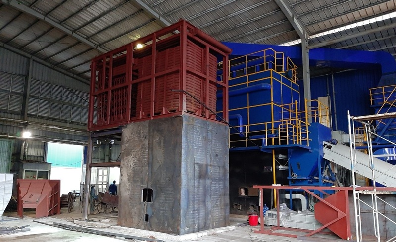 lò dầu tải nhiệt tầng sôi