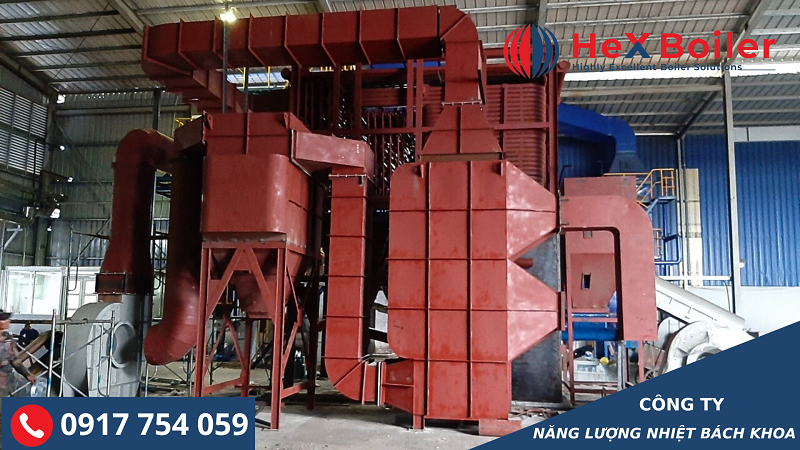 lò dầu tải nhiệt biomass