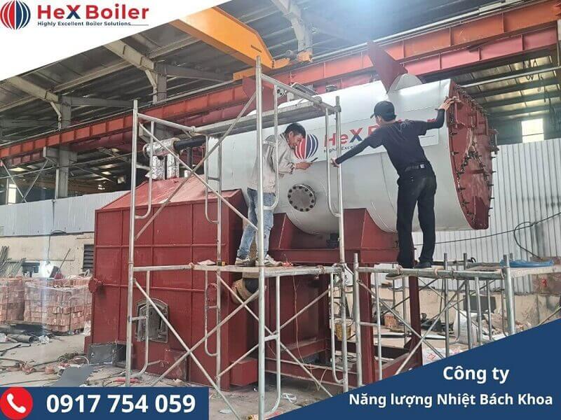 Lắp đặt <a href='https://hex-boilers.com/'>lò hơi</a> đốt than