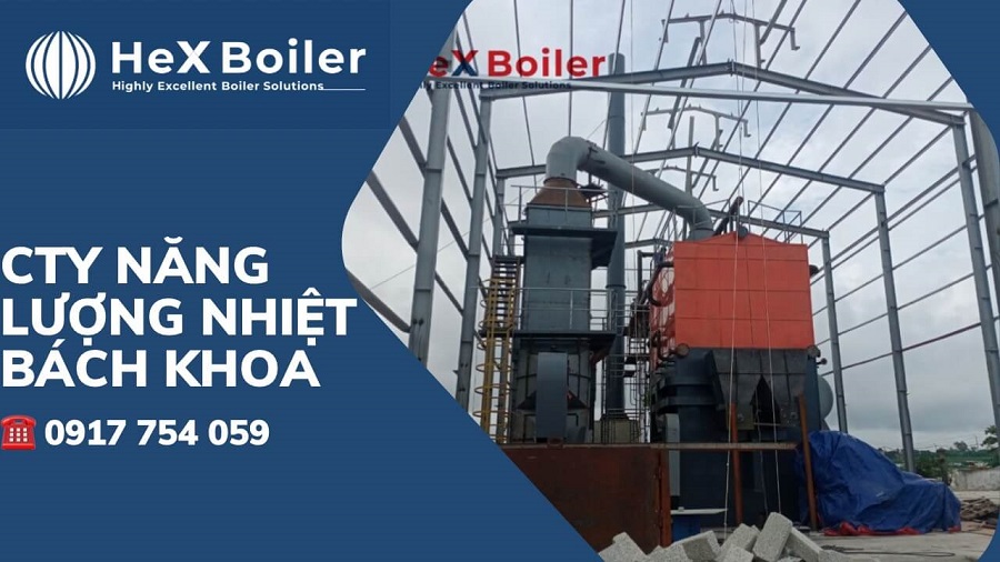 Lò hơi tầng sôi 25 tấn HeXBoiler