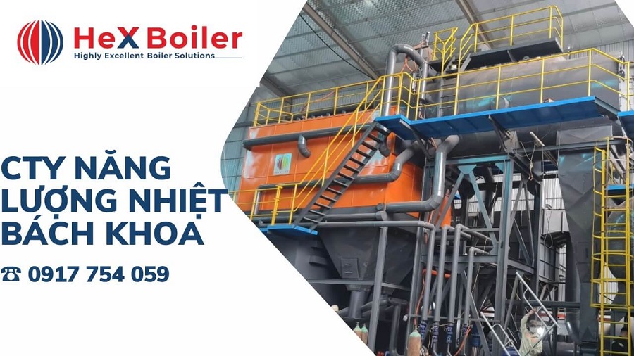 Lò hơi tầng sôi tuần hoàn HeXBoiler thiết kế