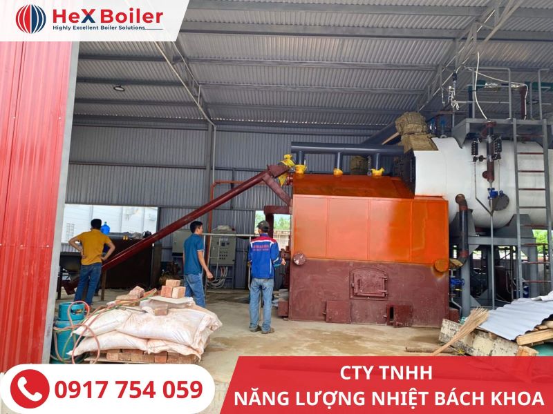 sử dụng lò hơi đốt than để tối ưu hoá sản xuất thép