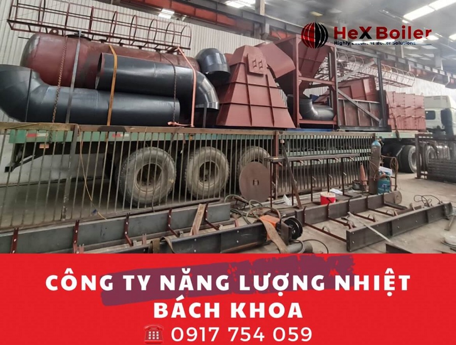 Vận chuyển lò hơi tầng sôi tuần hoàn HeXBoiler