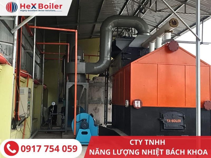 xưởng gỗ ưa chuộng nồi hơi đốt củi