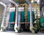 Máy sấy lúa 10 tấn sử dụng lò hơi công nghiệp
