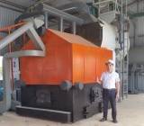 Lò hơi đốt củi có sẵn, sẵn sàng giao hàng trong 20 ngày từ khi đặt hàng